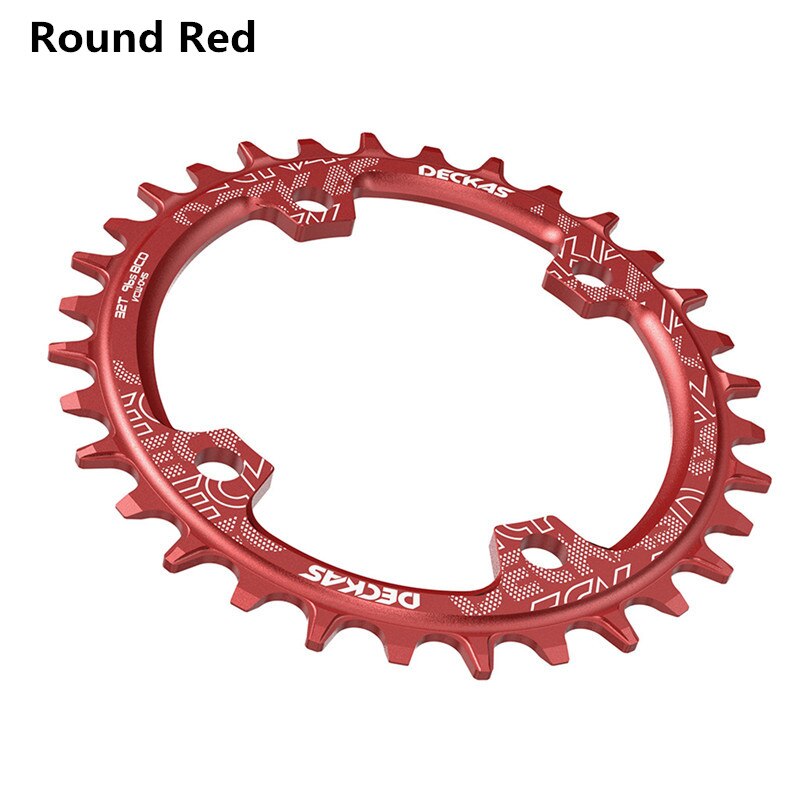 Deckas Round Oval 96BCD Chainring MTB 96bcds 32T 34T 36T 38T 40T 42T 44T 46T 48T Asymmetric Crown for M7000 M8000 M4100 M5100