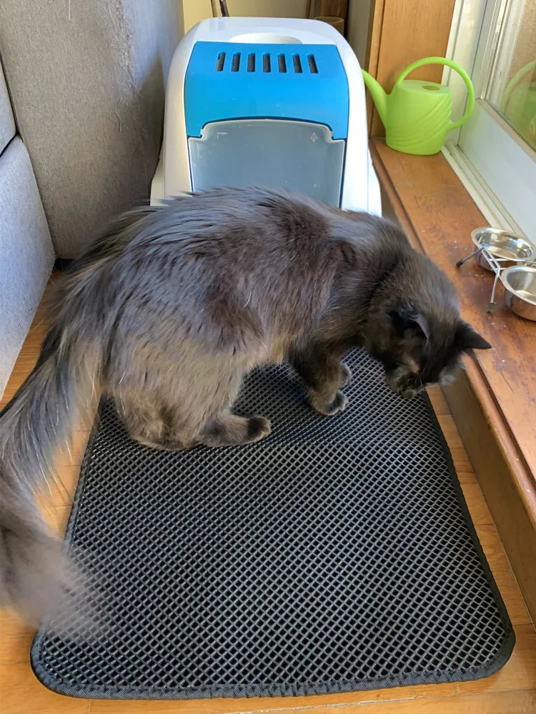 Cat Litter Mat Waterproof Double Layer Litter Cat Bed Pad Pet Litter Box Carpet Mat for Cats Mat Trapper House Cleaner Products