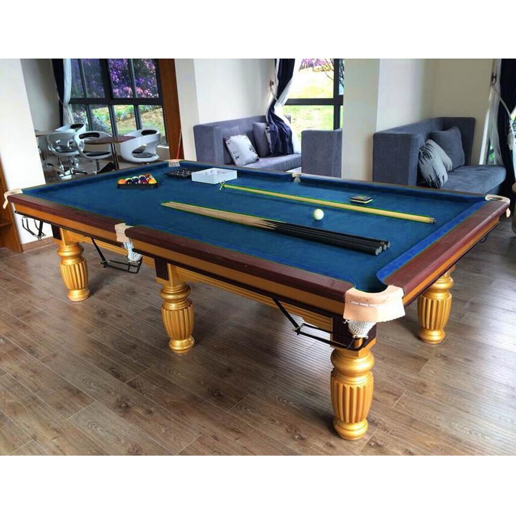 Professional 9 Ft Pool Table Felt + 6 Felt Strips Billiard Snooker Cloth Felt for 9 Foot Table 0.6mm Billiards Accessories