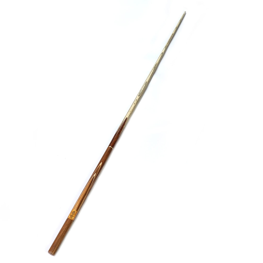 CUESOUL 57" Snooker Cue Handcraft 3/4 Jointed With Mini Butt End Extension Packed in Aluminium Cue Case and Cue Joint Protector