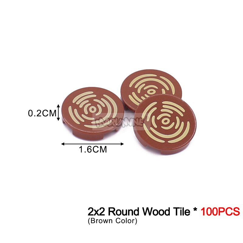 MARUMINE 1x4 Tile Plate Blocks 100PCS Board Floor Wood MOC Classic Building Bricks Idea Bulk Parts 2431 26583 10638 Compatible