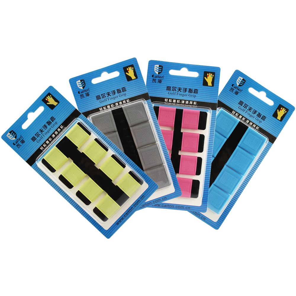 Golf Finger Toe Silicon Support Sleeve Protector Grip 8pcs/Set , Fit for Men Women, Golf Finger Protection Non Slip