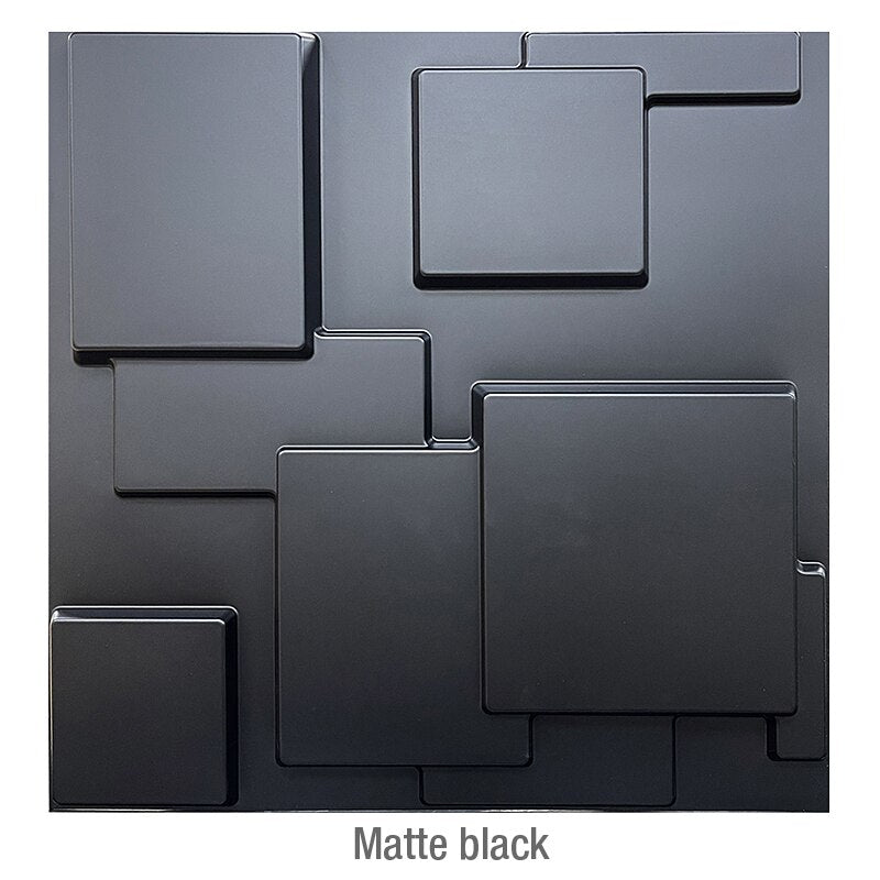 9.8ft/3m 12pcs 50x50cm 3D Wall Sticker Decor Blinds Line Living Room Wallpaper Mural Waterproof 3D Wall Panel Bathroom Kitchen
