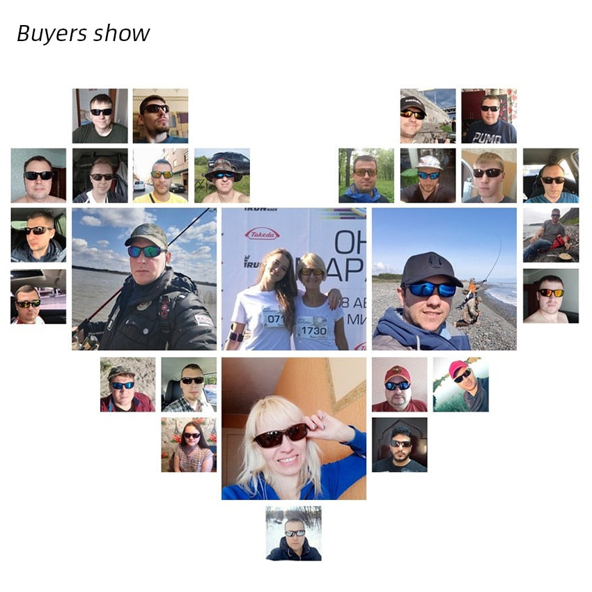 Reedocks New Polarized Fishing Sunglasses Men Women Fishing Goggles Camping Hiking Driving Bicycle Eyewear Sport Cycling Glasses