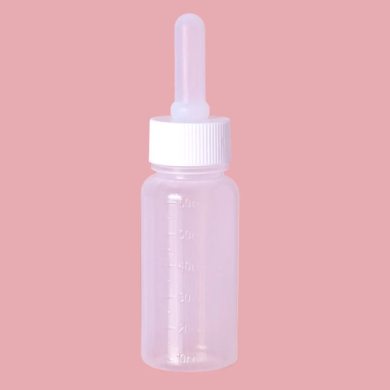 1pcs Pet Milk Bottle 30ml Silicone Nipple Small Animal Feeding Hamster Cat Dogs Puppy