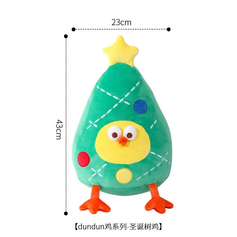 Merry Christmas Decorative Throw Pillows Xmas Tree Reindeer Gnome Soft 3D Shaped Cushion Cute Stuffed Cartoon Doll Plush Toy