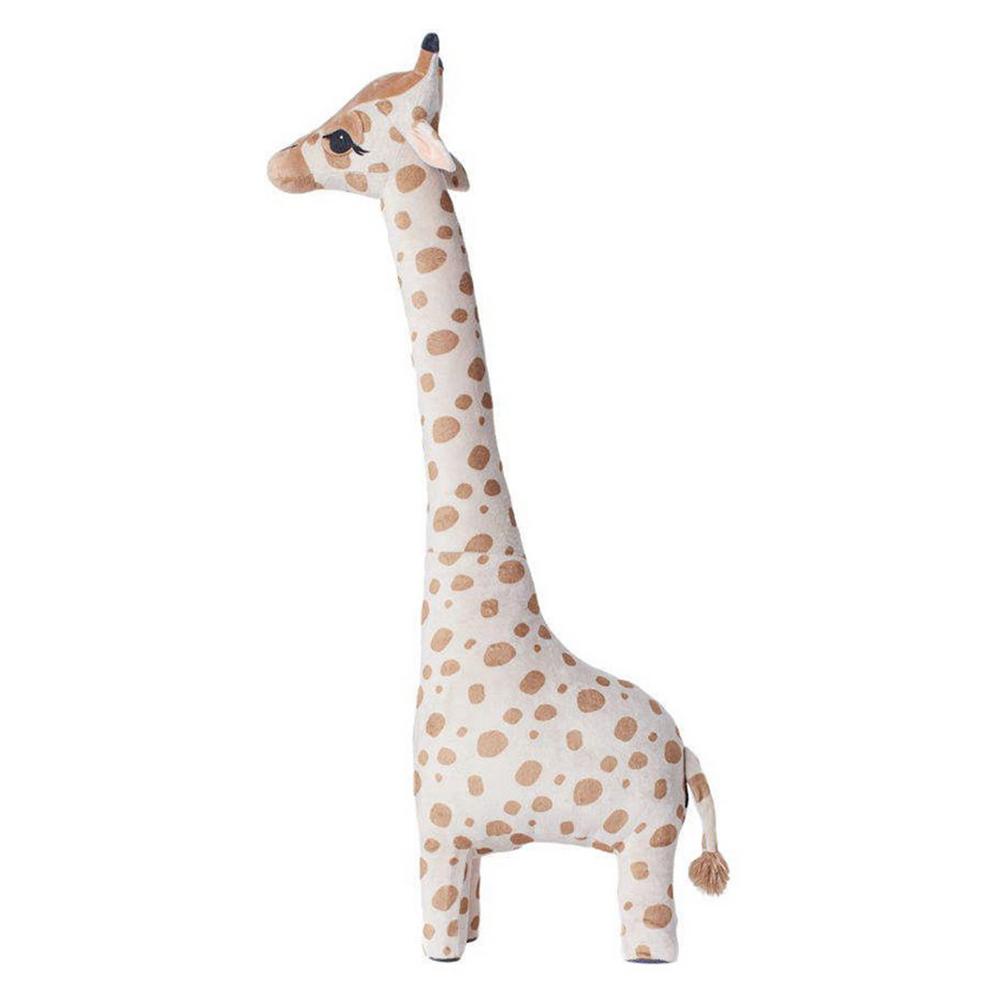 67cm Big Size Simulation Giraffe Plush Toys Soft Stuffed Animal Giraffe Sleeping Doll Toy for Boys Girls Birthday Kids Toy