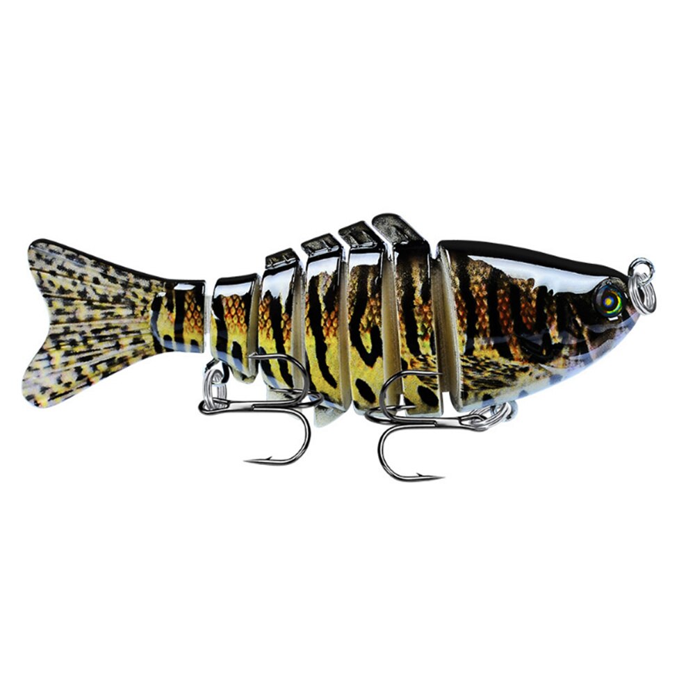 10cm 15.2g Wobblers Pike Fishing Lures Artificial Multi Jointed Sections Artificial Hard Bait Trolling Pike Carp Fishing Tools