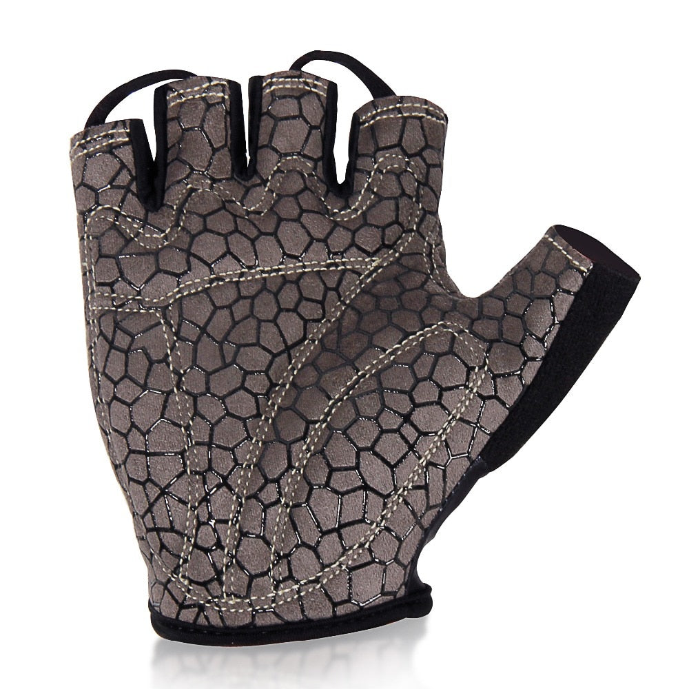 Men Women Gym Weightlifting Gloves Body Building Half Finger Workout Fitness Gloves Shockproof An-Slip Sports Training Gloves