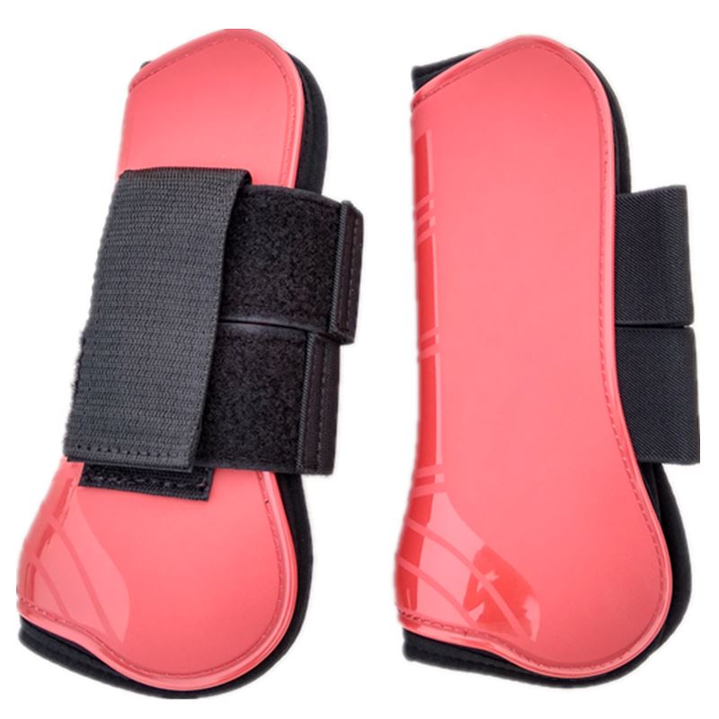 Horse Tendon Boots Polyurethane Blue Whit Red Black Shell Neoprene Lining Jumping Protective Boot