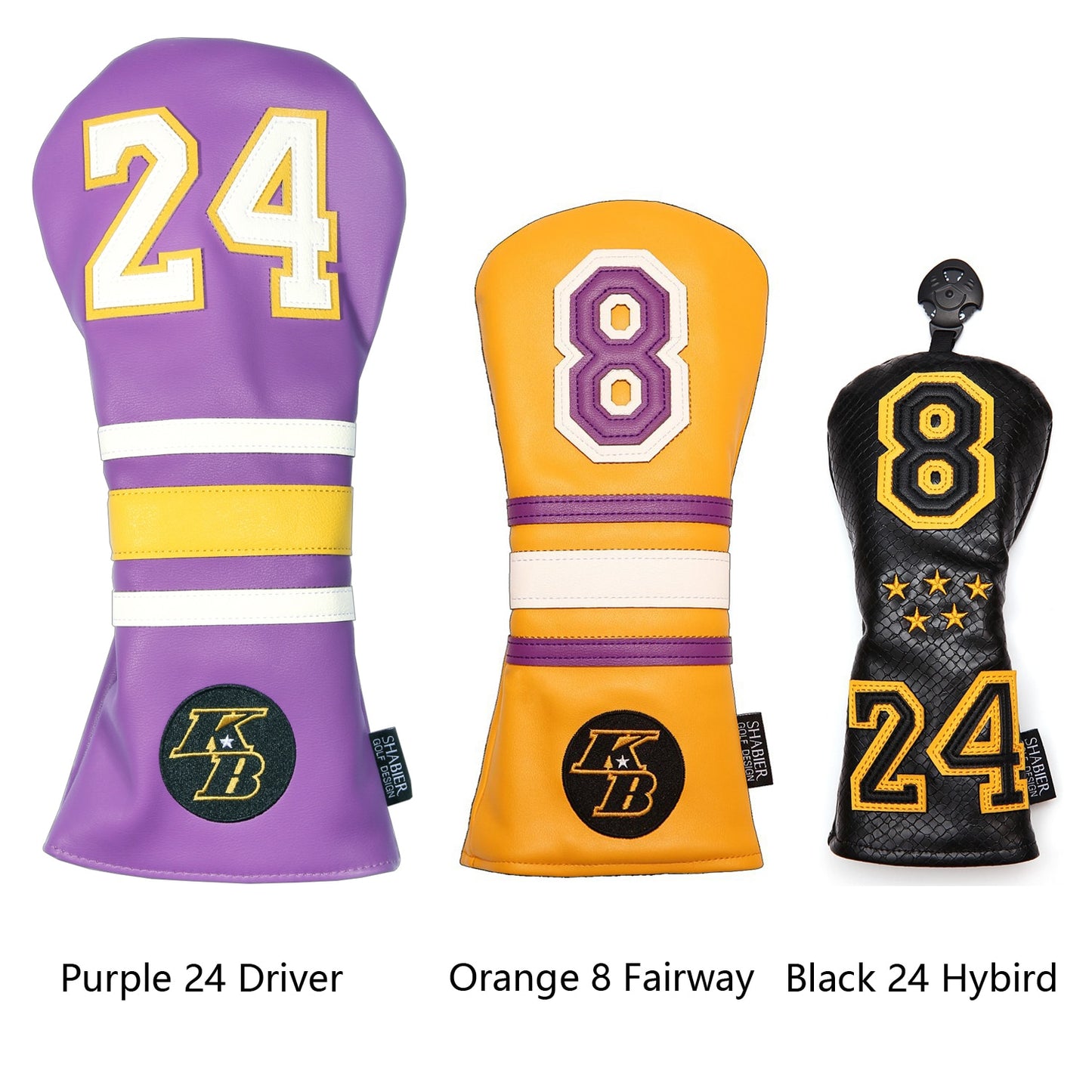 Golf Driver Headcover With Tail for Man Women PU Leather Cartoon Style Lovely Golf Driver Cover