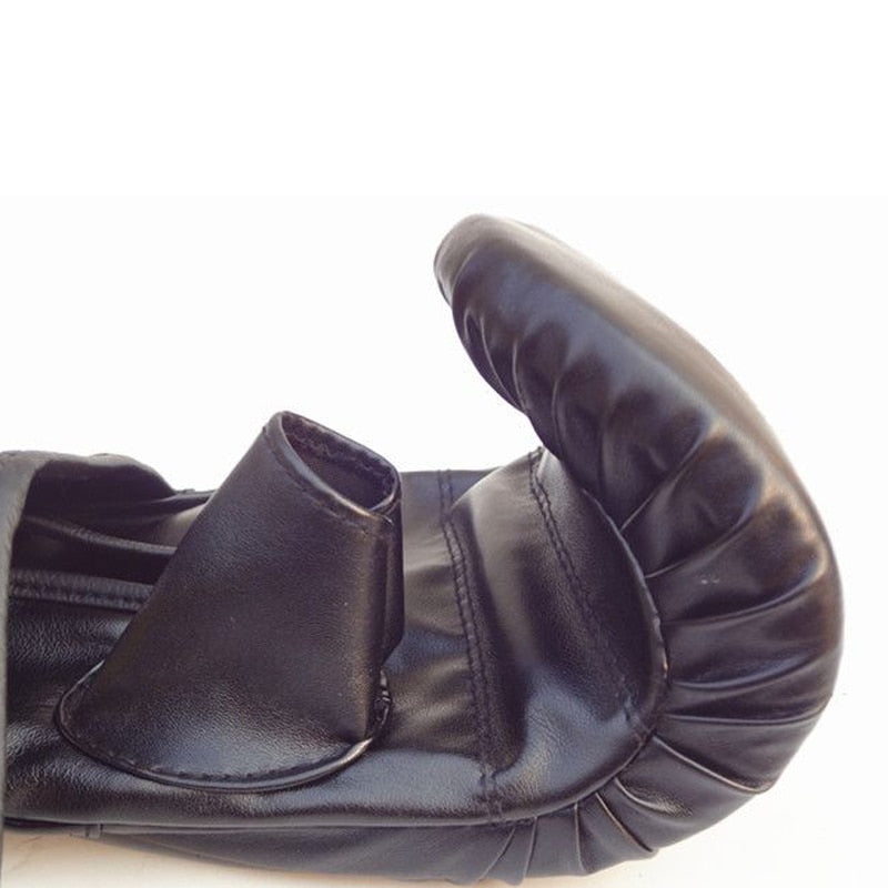 Adult Sanda Gloves Pu Skid-Proof Exposure Finger Boxing Sandbag Gloves Taekwondo