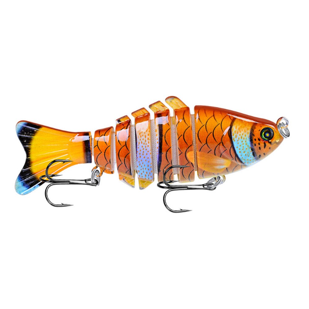 10cm 15.2g Wobblers Pike Fishing Lures Artificial Multi Jointed Sections Artificial Hard Bait Trolling Pike Carp Fishing Tools
