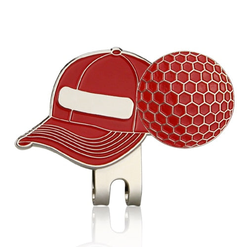 1PC GOG Golf Marker With Magnetic Cap Hat Clips Training Accessories Multi Colors Animal Cup Flag Slippers Tiger High Quality