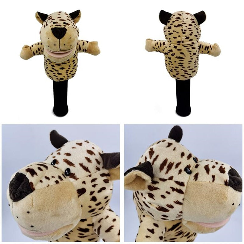 All Kinds of Animals Golf Head Covers Fit Up to Fairway Woods Men Lady Golf Club Cover Mascot Novelty Cute