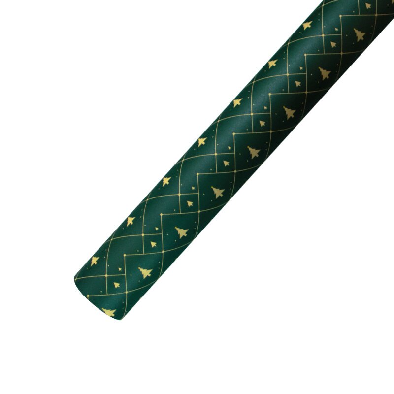 70X50cm Christmas Diy Kraft Wrapping Paper Printing Paper Christmas New Year Decoration Wrapping Paper