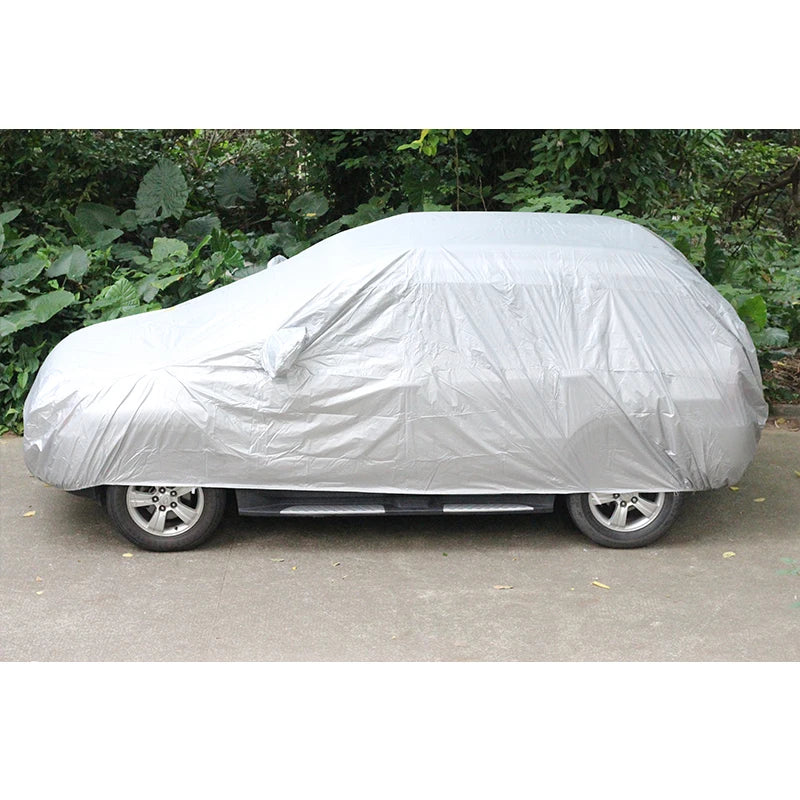 Buildreamen2 Universal Car Cover Sunshade Rain Snow Dust Frost Resistant Car-Cover UV-Anti Sun Dustproof