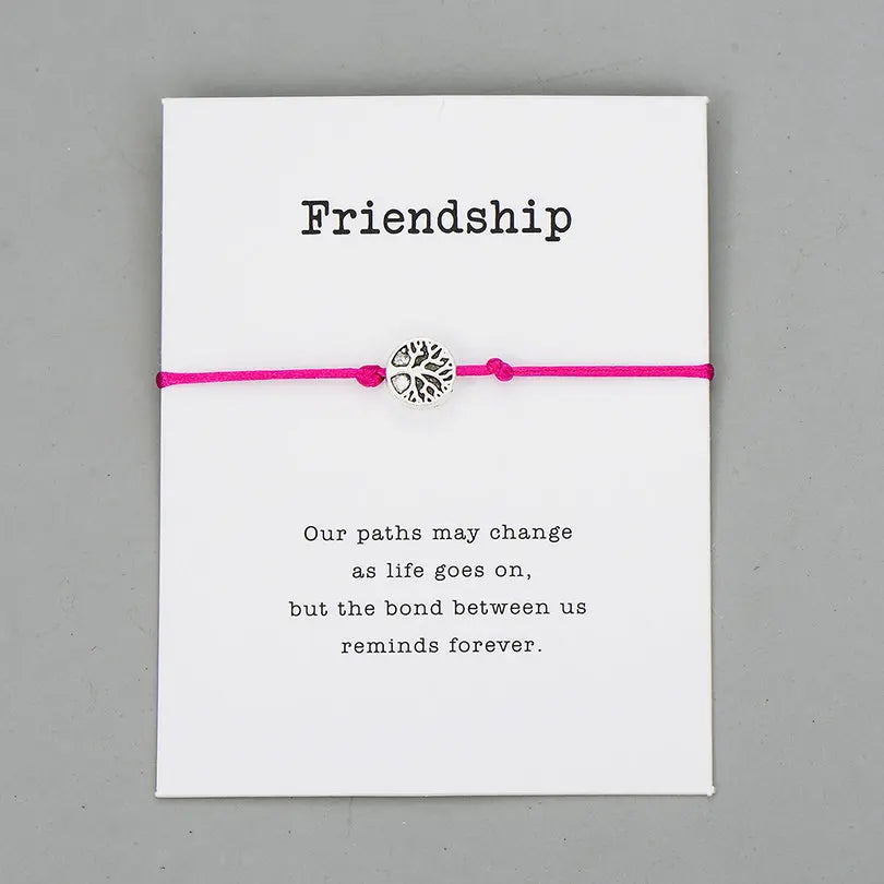 Pipitree Life Tree Charm Bracelets for Women Men Children Lucky Red String Friendship Wish Bracelets Jewelry Adjustable