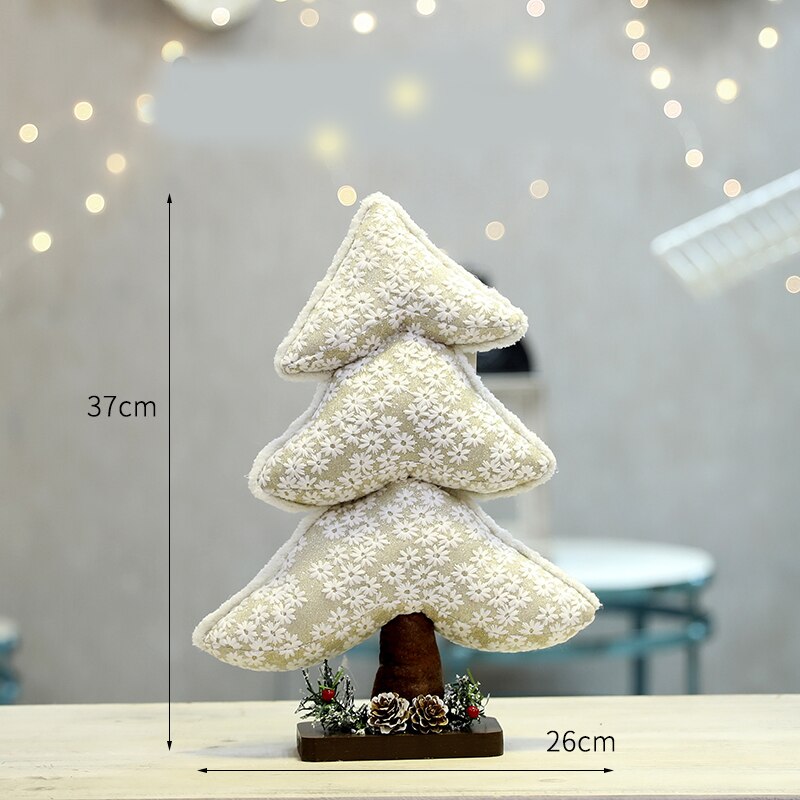 Santa Claus Snowman Alpaca Elk Christmas Decorations for Home New Year Christmas Doll Home Figures Ornaments Merry Christmas