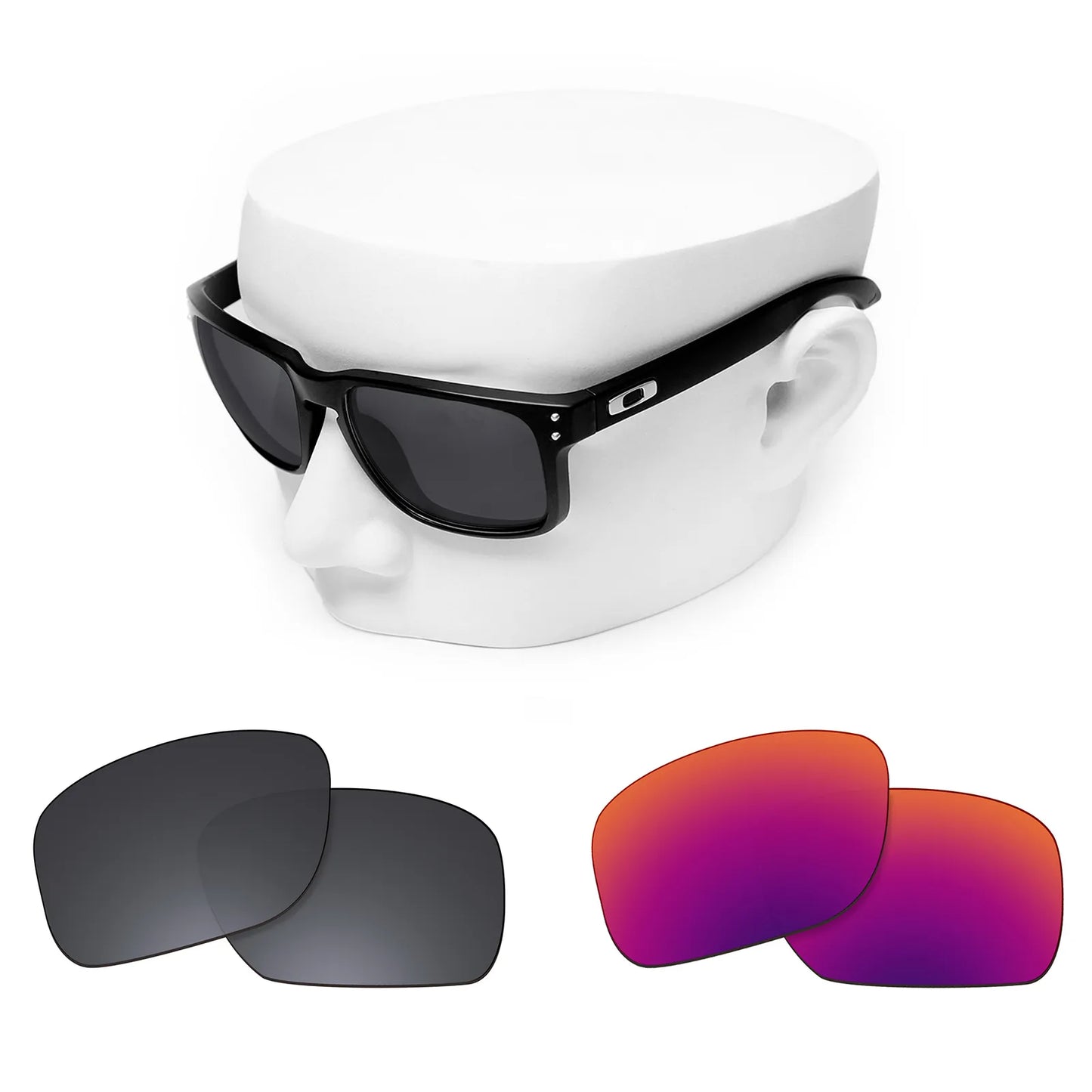 OOWLIT Polarized Replacement Lenses For-Oakley Holbrook OO9102 Sunglasses