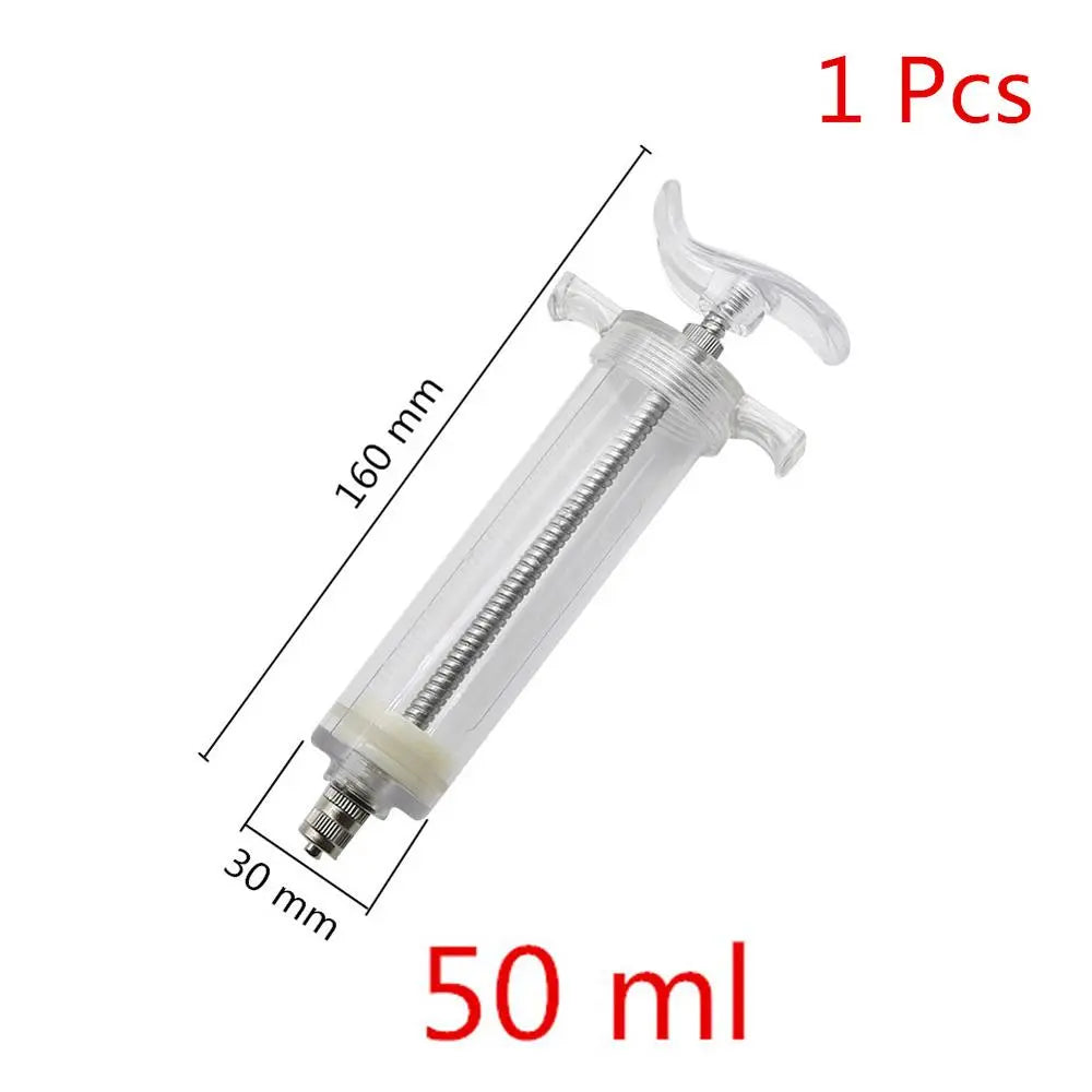 Manual Birds Feeding Syringe Parrots Pigeons Rodents Mice Feeding Rearing Syringe Gavage Straight Medication Tube 1Pcs