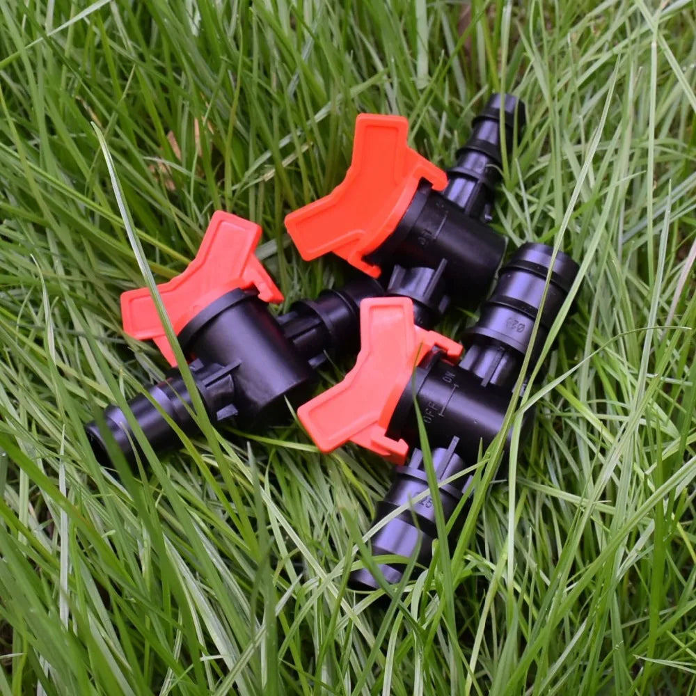 1/2 3/4 Garden Hose Tap DN15 DN20 Irrigation Water Valve 16mm 20mm 25mm Garden Hose Waterstop Connector Cranes 1pcs