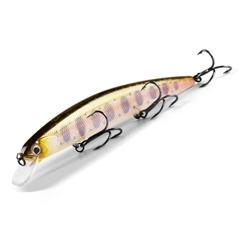 BEARKING for Artificial Fishing Lures Minnow Quality Wobblers Baits 13cm 21g Suspending Hot Model Crankbaits Popper