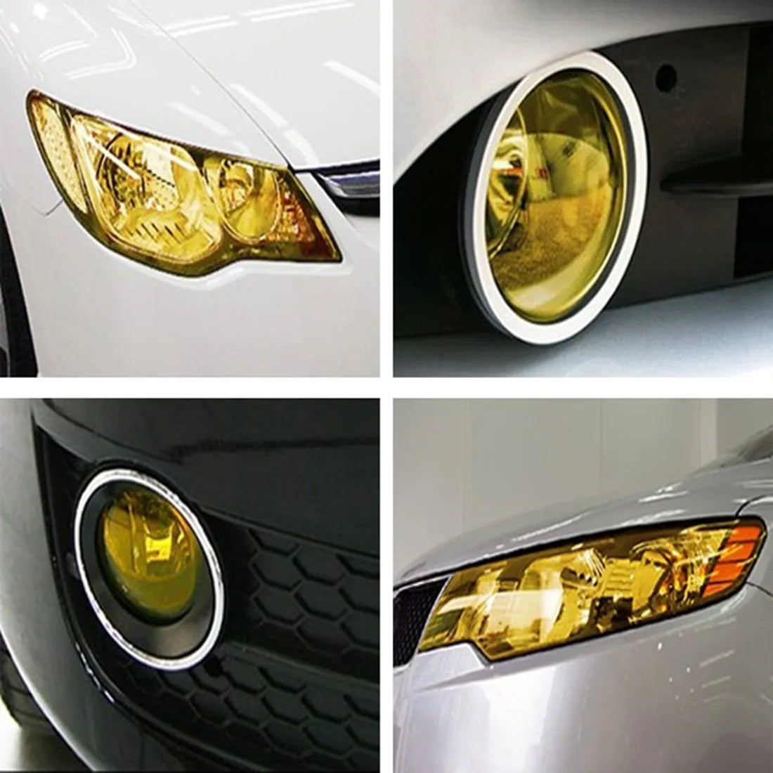30cm X 100cm Auto Car Tint Headlight Taillight Fog Light Vinyl Smoke Film Sheet Sticker Cover Automobiles Decal Car Styling