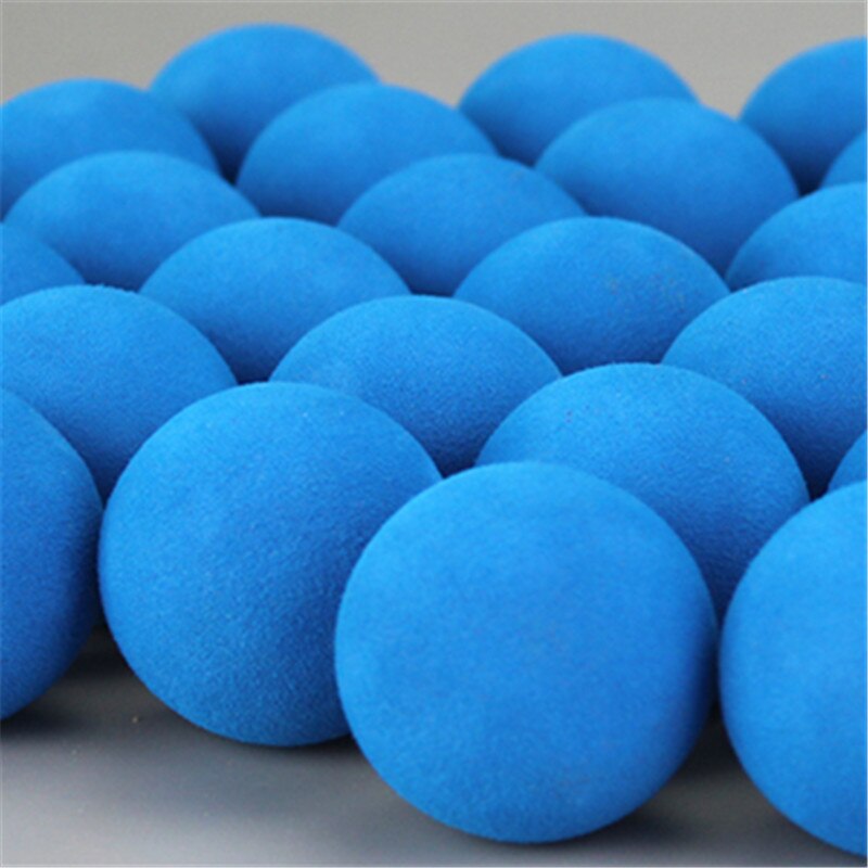 30pcs 42mm EVA Foam Golf Soft Sponge Monochrome Balls for Outdoor Golf Practice Balls for Golf/Tennis Training Solid 9 Colors