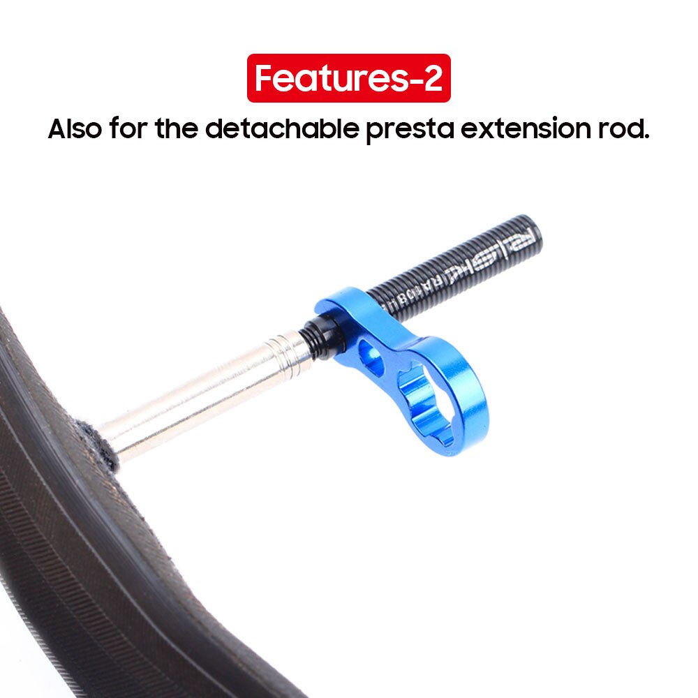 RISK Bicycle Presta Valve Nut With Tool Set Road Bike MTB Valve Fixed Nut Washer France Tire Waterproof Protection Accessories