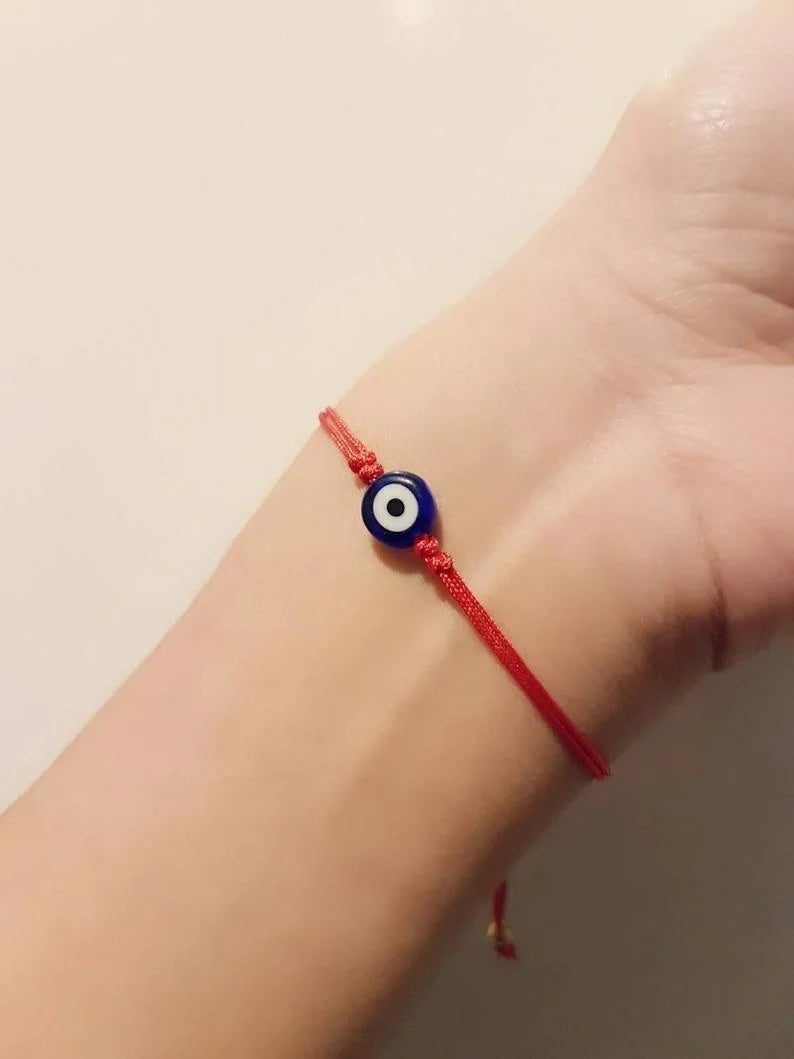 Evil Eye Bracelet, Nazar Hand Strap, Lucky Bracelet, Turkish Evil Eye, Demon Eye Protection, Charm Bracelet, Friendship Bracelet