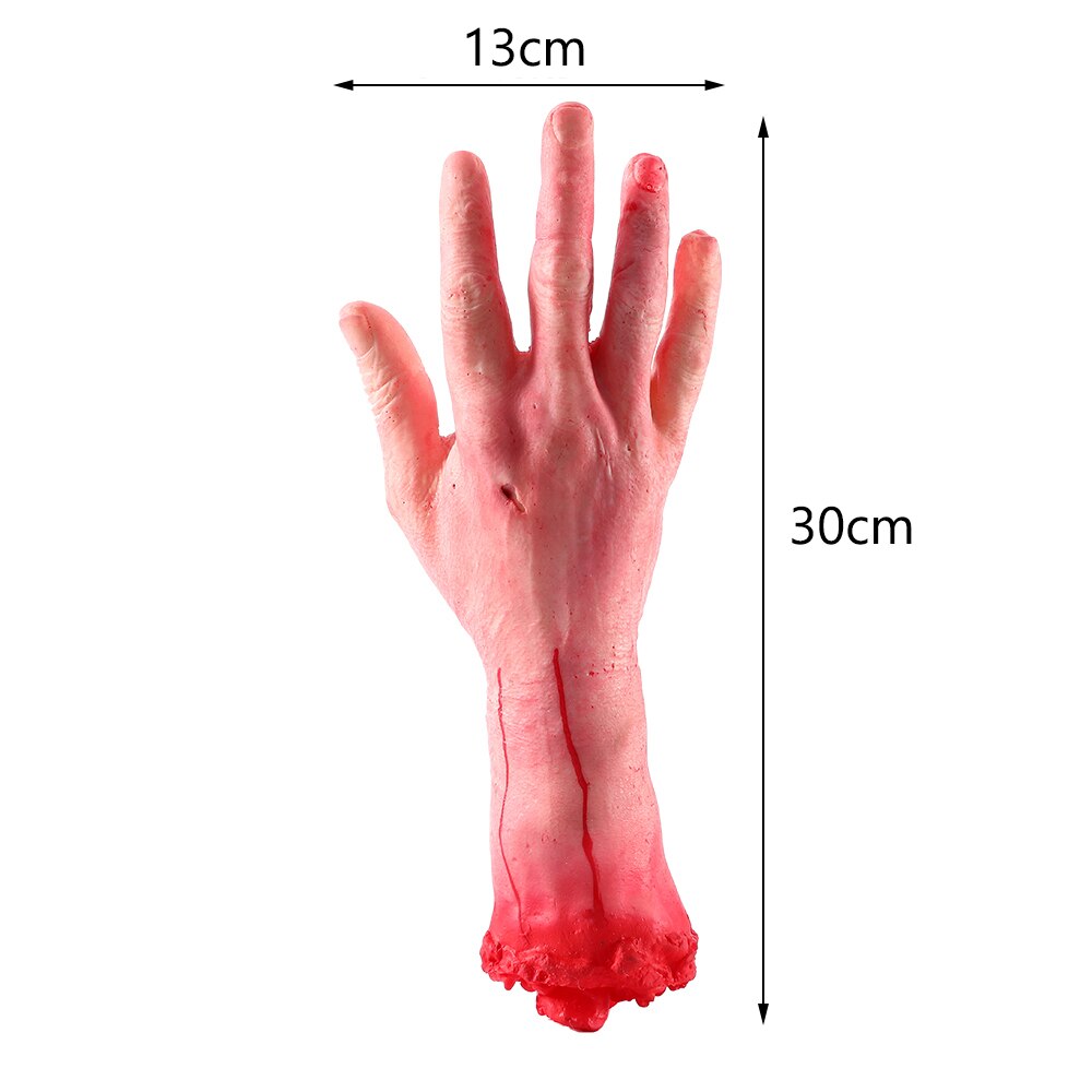 1Pc Halloween Horror Bloody Human Heart Brain Foot Arm Finger Halloween Decoration Halloween Party Haunted House Escape Ornament