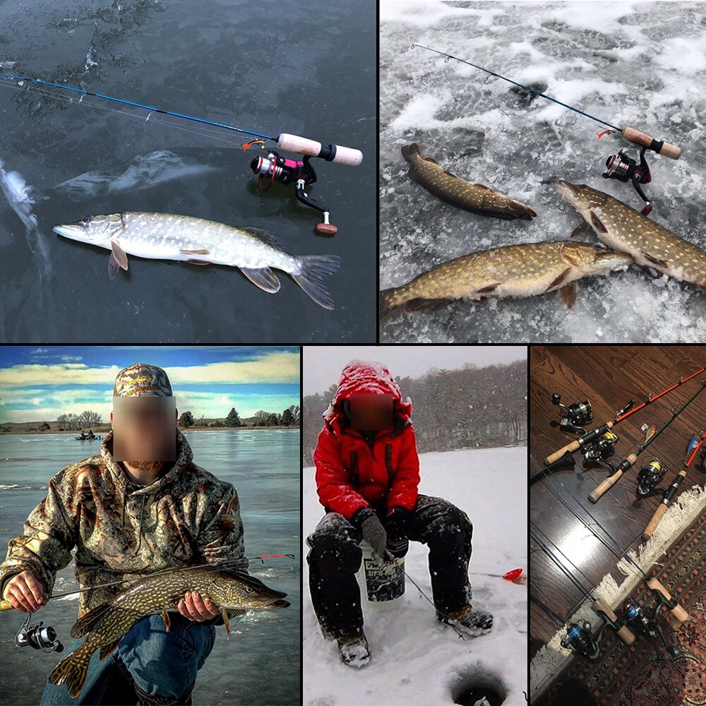 Maximumcatch Lightweight Ice Fishing Rod IM7 Carbon Fiber Winter Fishing Pole Fishing Rod Spinning Fishing Tackle