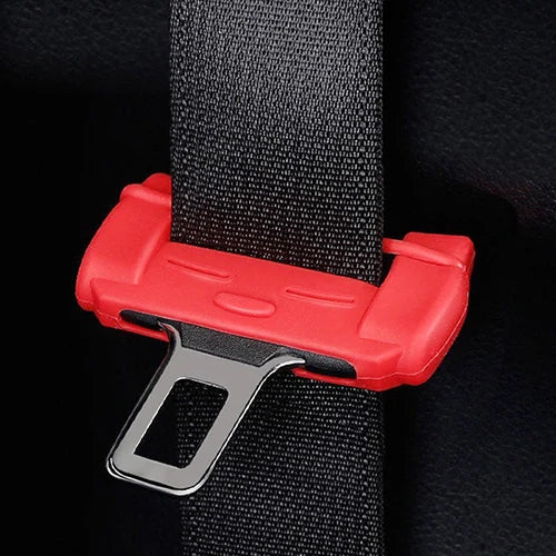 1pcs Car Safety Belt Buckle Silicon Protector Anti-Scratch Seat Belt Buckle Clip Interior Accessories for BMW VW Audi Toyota