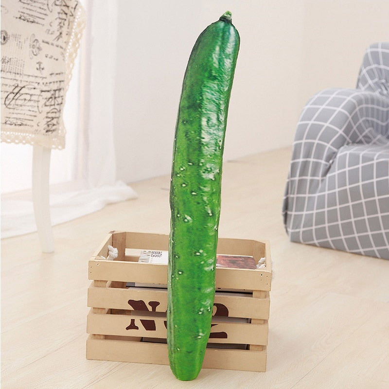 50/70/110cm Huge Creative Simulation Cucumber Plush Toy Soft Stuffed Cute Fruits Pillow Funny Kids Children Birthday Doll