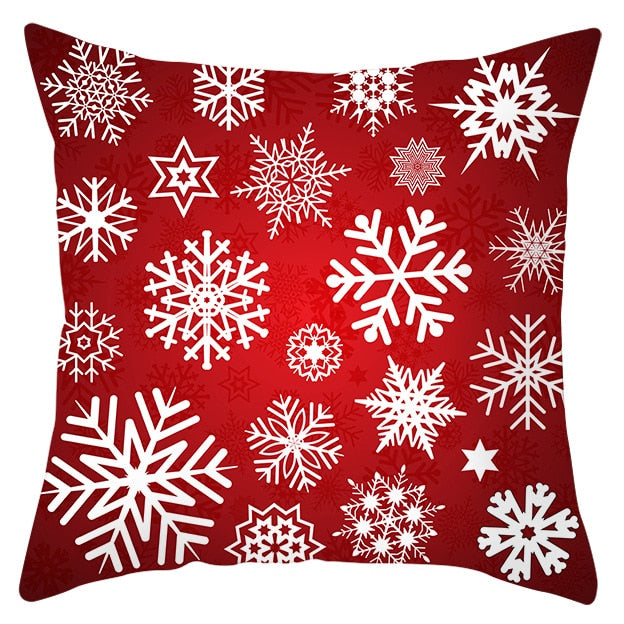 45x45cm Santa Claus Christmas Pillowcase Merry Christmas Decor for Home Christmas Ornament Xmas