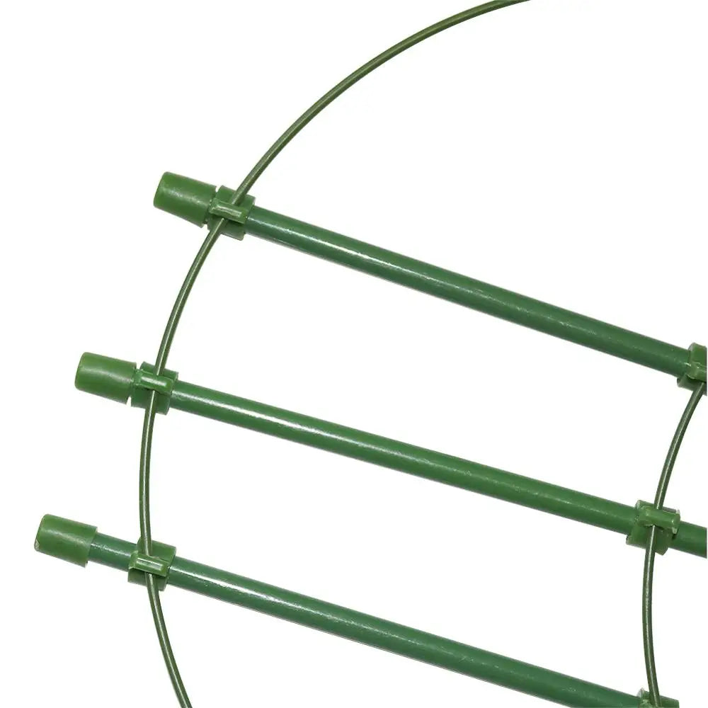 1 Pc Durable Creative Climbing Vine Rack 45cm/60cm Plastic Coated Iron Plant Support Frame Garden Balcony Plant Flower Trellis
