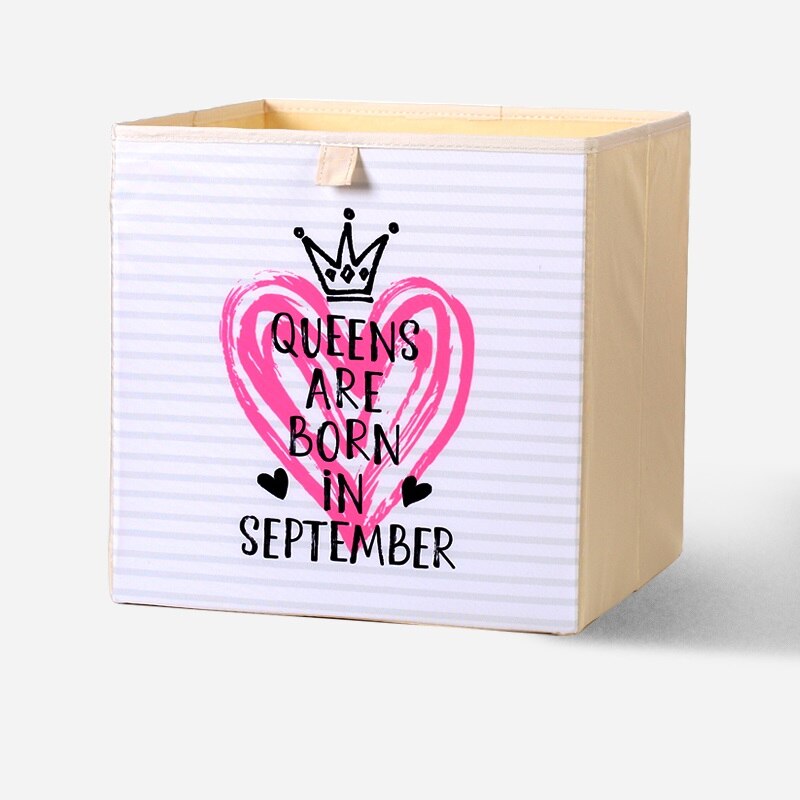 2020 Cartoon Toy Storage Box Folding Storage Bins Wardrobe Drawer Organizer Clothes Storage Basket Kids Toys Organizer