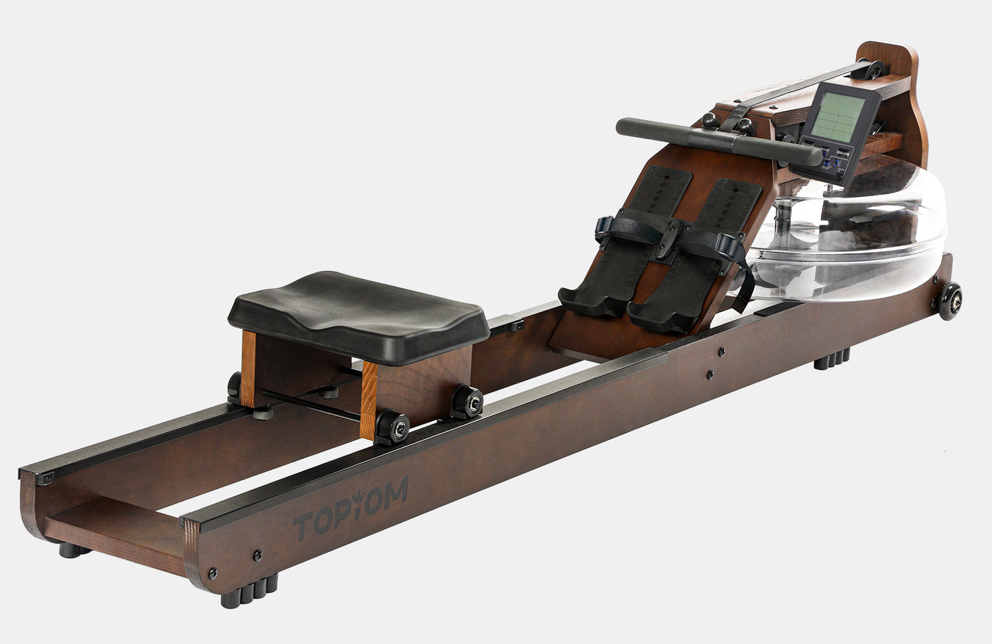 Topiom Water Rowing Machine (Dark Brown)