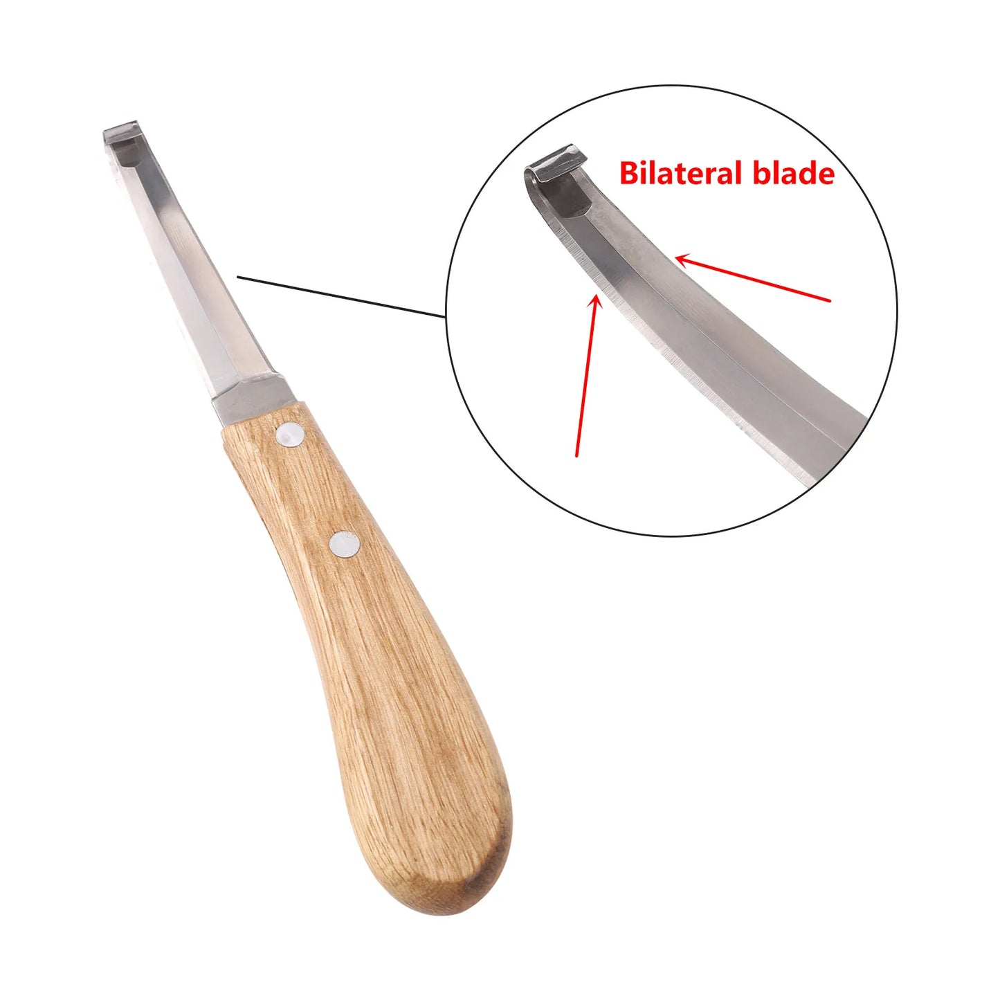 Cattle Horses Hoof Cutter Goat Sheep Pig Livestock Hoof Knife Right/Left Hand Animal Foot Pruning Tools Veterinary Supplies