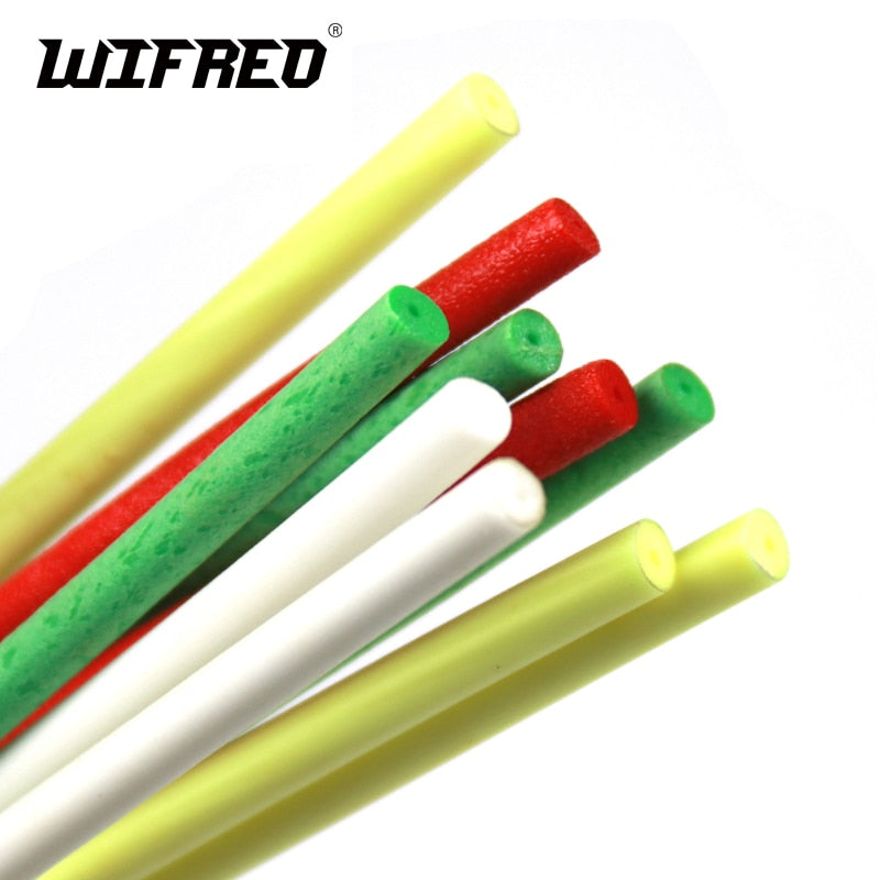 12pcs/Pack 4mm High Density Cylinder Foam With Center Hole for Fishing Float Making Fly Tying Rig Making DIY Etc..