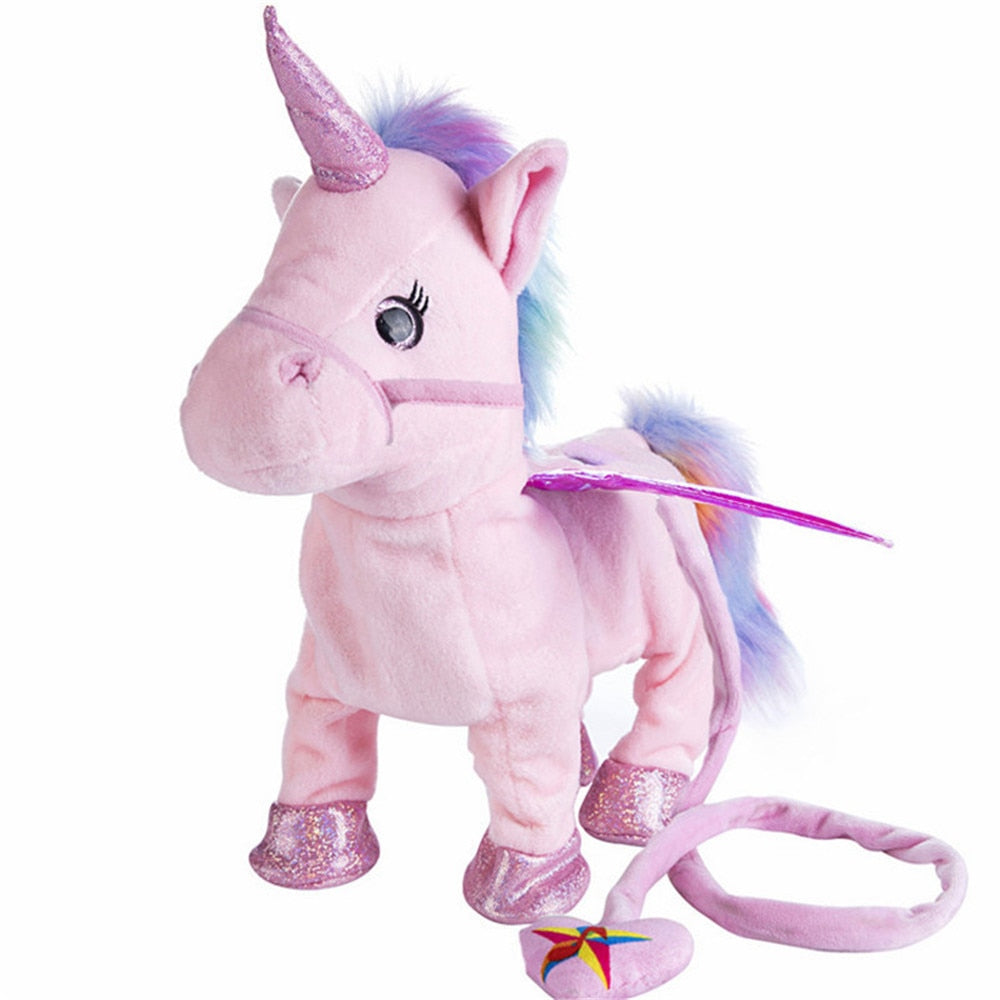 2020 1pc Electric Walking Unicorn Plush Toy