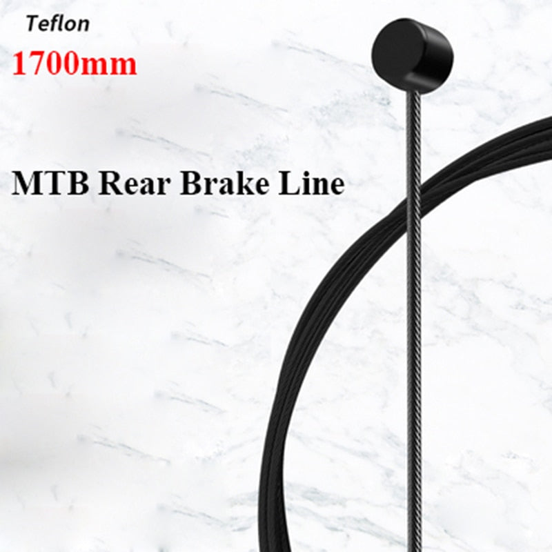 Bicycle Brake Cable Shift Stay Wire Steel Wire Brake Cable Speed Transmission Derailer Accessories 2100mm 1550mm 1700mm 1100mm