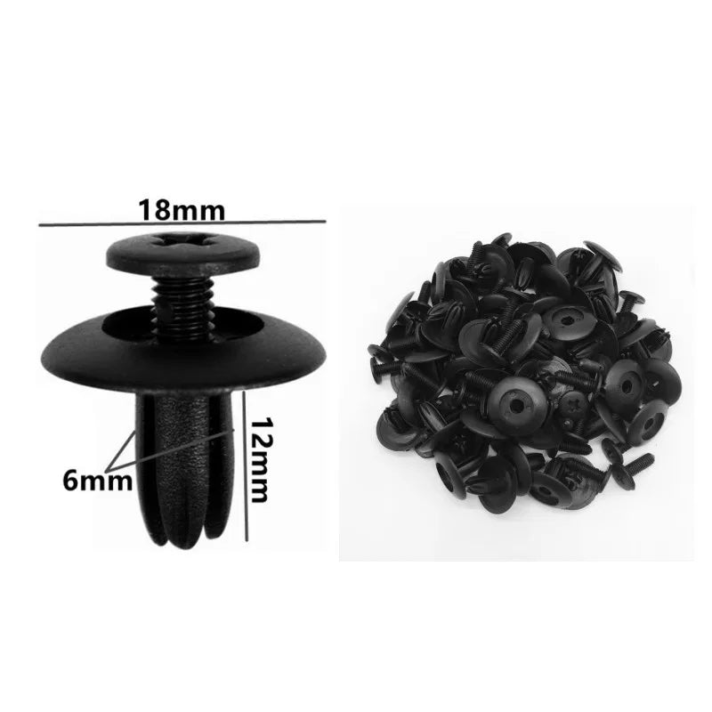 20Pcs 6mm 7mm 8mm 9mm 10mm 5mm Screw Plastic Fastener Bumper Fender Clip Buckle for Audi Toyota VW Buick Honda Renault Nissan