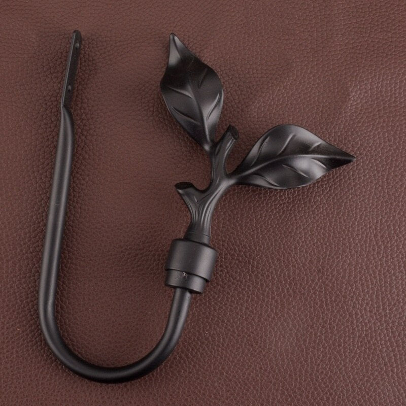 2pcs/Set Curtain Tieback Holder Hooks Tie Backs Bedroom Living Room Curtain Decoration Accessories Holdback Metal Curtain Hook