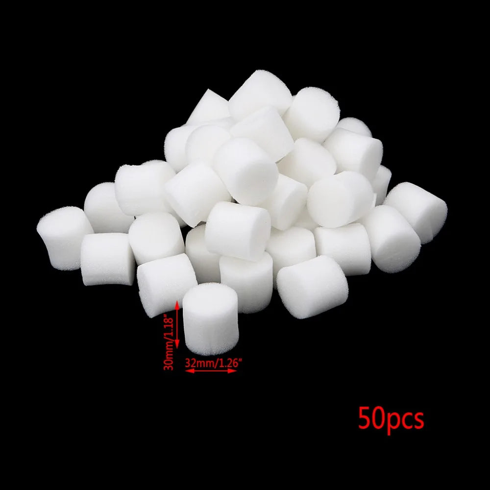 50Pcs/Set Soiless Hydroponic Gardening Plant Tools Planted Sponge Vegetable Cultivation System 32x30mm 45x30m Optional