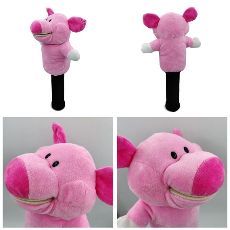 All Kinds of Animals Golf Head Covers Fit Up to Fairway Woods Men Lady Golf Club Cover Mascot Novelty Cute