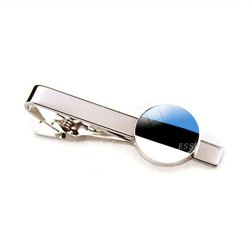 30 Countries National Flag Tie Clips Men Metal Necktie USA Flag Clip Pins Button Wedding Suit Accessories