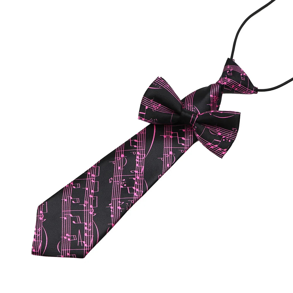 Fashion School Boys Bow Tie Set Children Kids Baby Colorful Elastic Music Piaon Necktie Butterfly Design Cute Bowtie Accessory