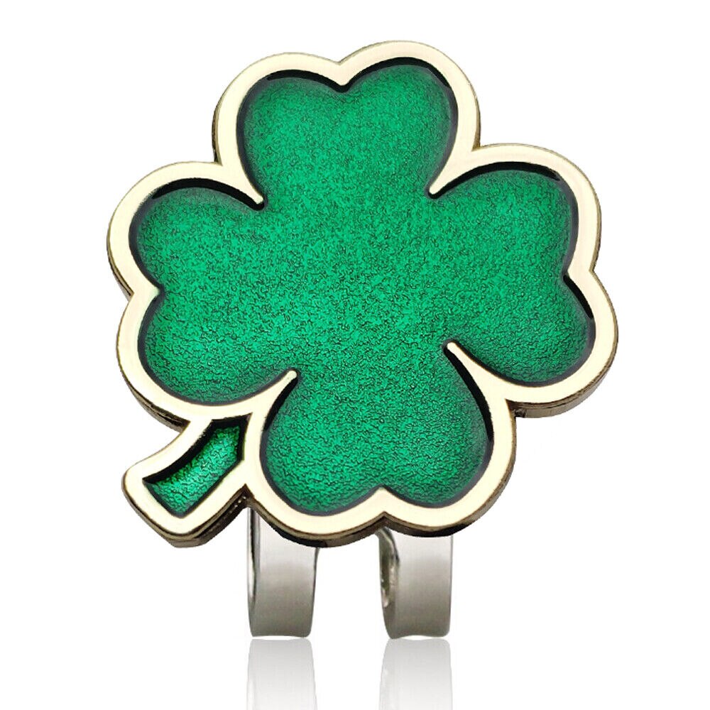 New Golf Ball Mark+Golf Hat Clip Magnetic Alloy Marker Golf Accessories Eagle Tiger One Putter Flog Wine Glass Lucky Clover